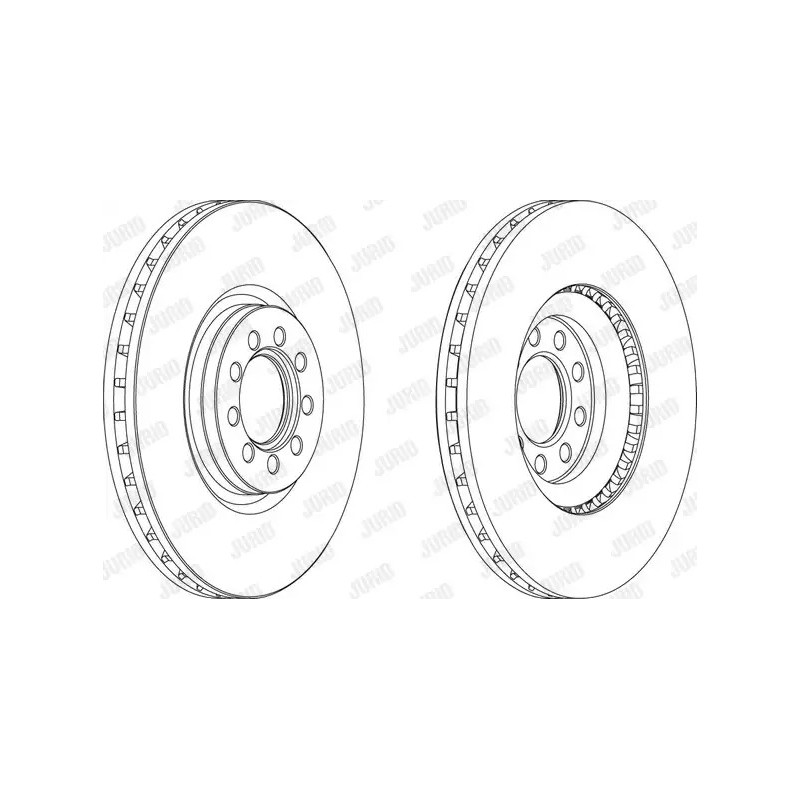 Stabdžių diskas  JURID 569164J