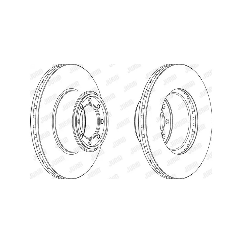 Stabdžių diskas  JURID 569195J