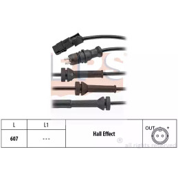 Rato greičio jutiklis (ABS daviklis)  EPS 1.960.069