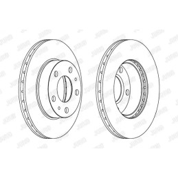 Stabdžių diskas  JURID 563021J