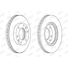 Stabdžių diskas  JURID 562918JC