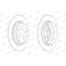 Stabdžių diskas  JURID 563090JC