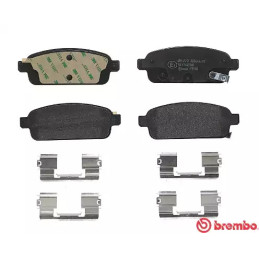 Diskinių stabdžių trinkelių rinkinys  BREMBO P 59 087