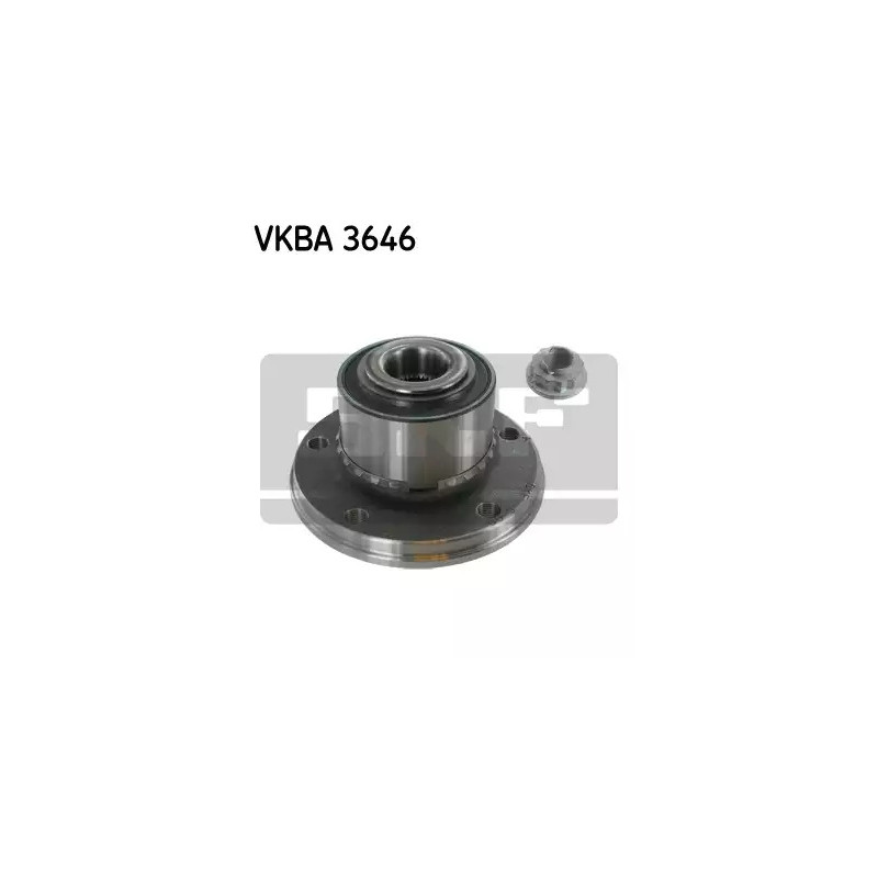 Rato guolio komplektas  SKF VKBA 3646