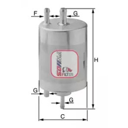 Kuro filtras  SOFIMA S 1958 B