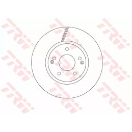 Stabdžių diskas  TRW DF6804