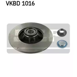 Stabdžių diskas  SKF VKBD 1016