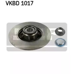 Stabdžių diskas  SKF VKBD 1017