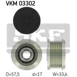 Kint. sr. generatoriaus laisvos eigos sankaba  SKF VKM 03302