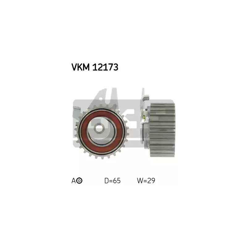 Paskirstymo diržo įtempiklio skriemulys  SKF VKM 12173