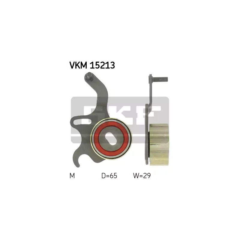 Paskirstymo diržo įtempiklio skriemulys  SKF VKM 15213