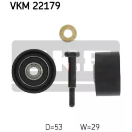 Paskirstymo diržo įtempiklio skriemulys  SKF VKM 22179