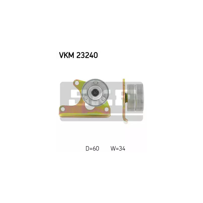 Paskirstymo diržo įtempiklio skriemulys  SKF VKM 23240
