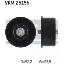 Paskirstymo diržo įtempiklio skriemulys  SKF VKM 25156