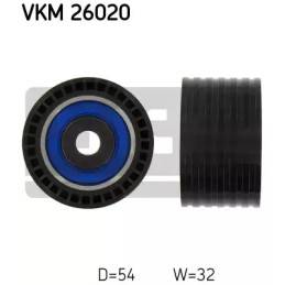 Paskirstymo diržo įtempiklio skriemulys  SKF VKM 26020