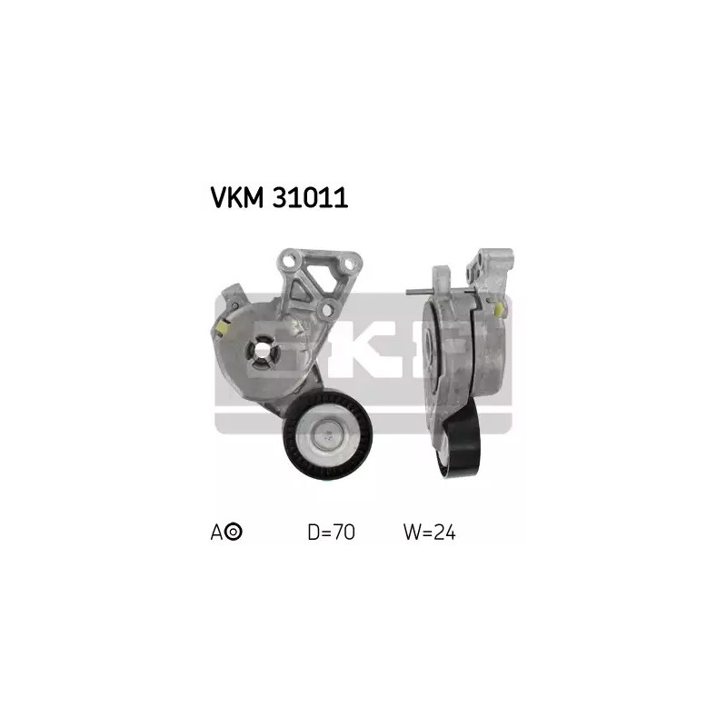 Diržo įtempiklio skriemulys  SKF VKM 31011