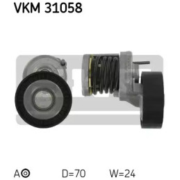 Diržo įtempiklio skriemulys  SKF VKM 31058