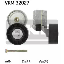 Diržo įtempiklio skriemulys  SKF VKM 32027