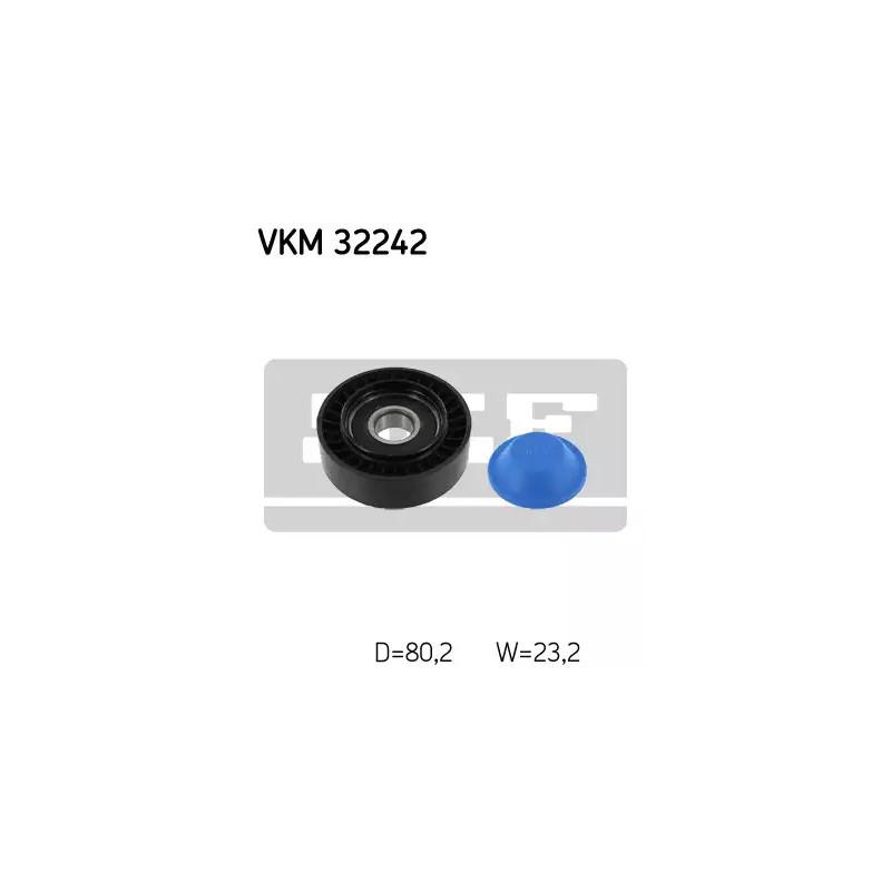 Diržo įtempiklio skriemulys  SKF VKM 32242