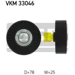 Diržo įtempiklio skriemulys  SKF VKM 33046