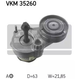 Diržo įtempiklio skriemulys  SKF VKM 35260