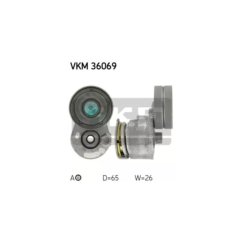 Diržo įtempiklio skriemulys  SKF VKM 36069