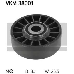 Diržo įtempiklio skriemulys  SKF VKM 38001