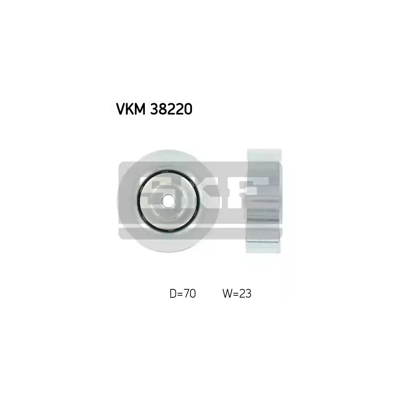 Diržo įtempiklio skriemulys  SKF VKM 38220