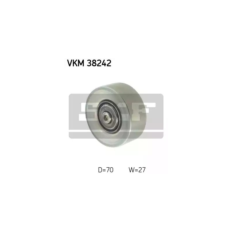 Diržo įtempiklio skriemulys  SKF VKM 38242