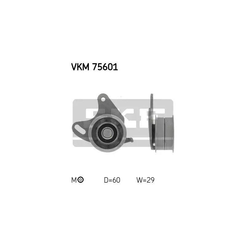 Paskirstymo diržo įtempiklio skriemulys  SKF VKM 75601