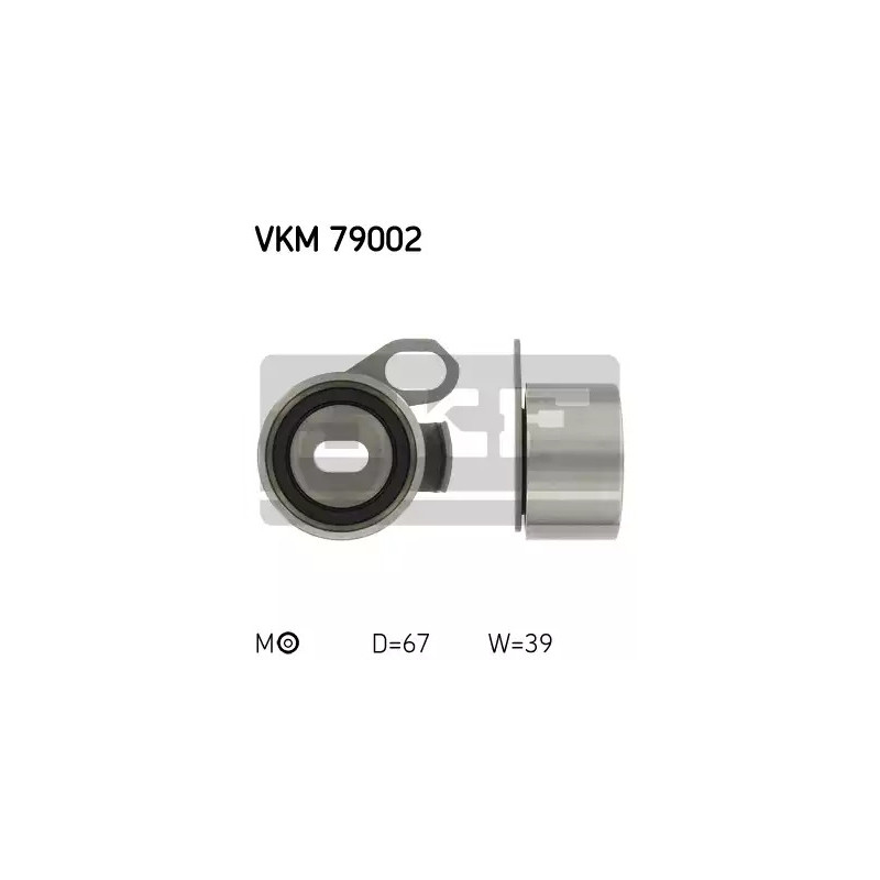 Paskirstymo diržo įtempiklio skriemulys  SKF VKM 79002