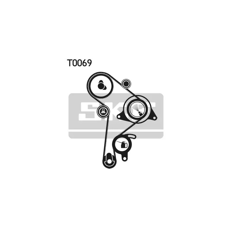 Paskirstymo diržo komplektas  SKF VKMA 01011