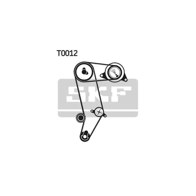 Paskirstymo diržo komplektas  SKF VKMA 01040