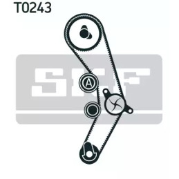 Paskirstymo diržo komplektas  SKF VKMA 01136