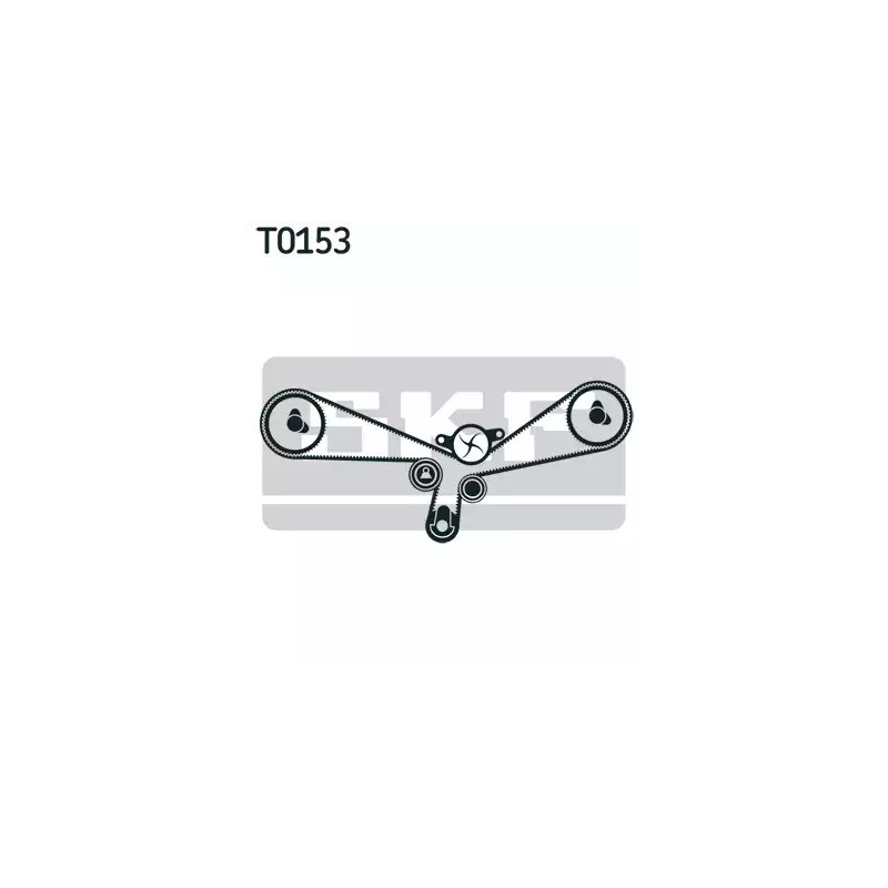 Paskirstymo diržo komplektas  SKF VKMA 01202