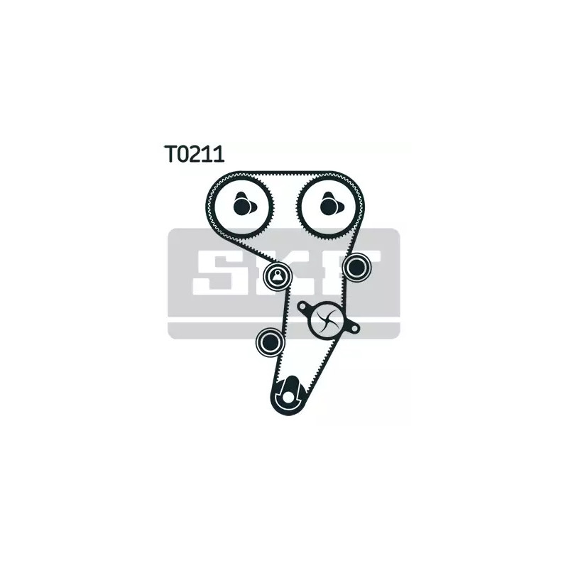 Paskirstymo diržo komplektas  SKF VKMA 01255