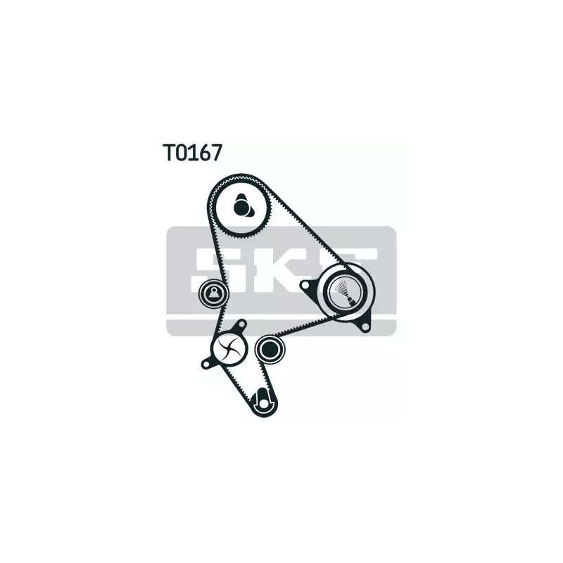 Paskirstymo diržo komplektas  SKF VKMA 03246