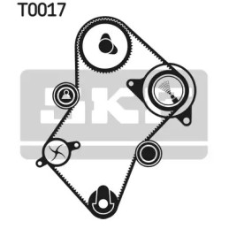 Paskirstymo diržo komplektas  SKF VKMA 03244