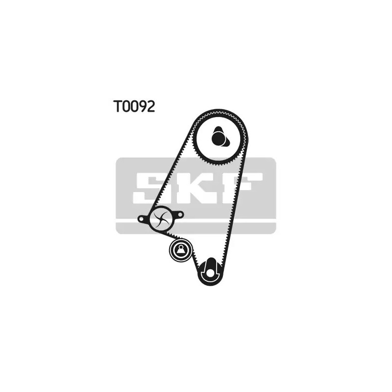 Paskirstymo diržo komplektas  SKF VKMA 05121