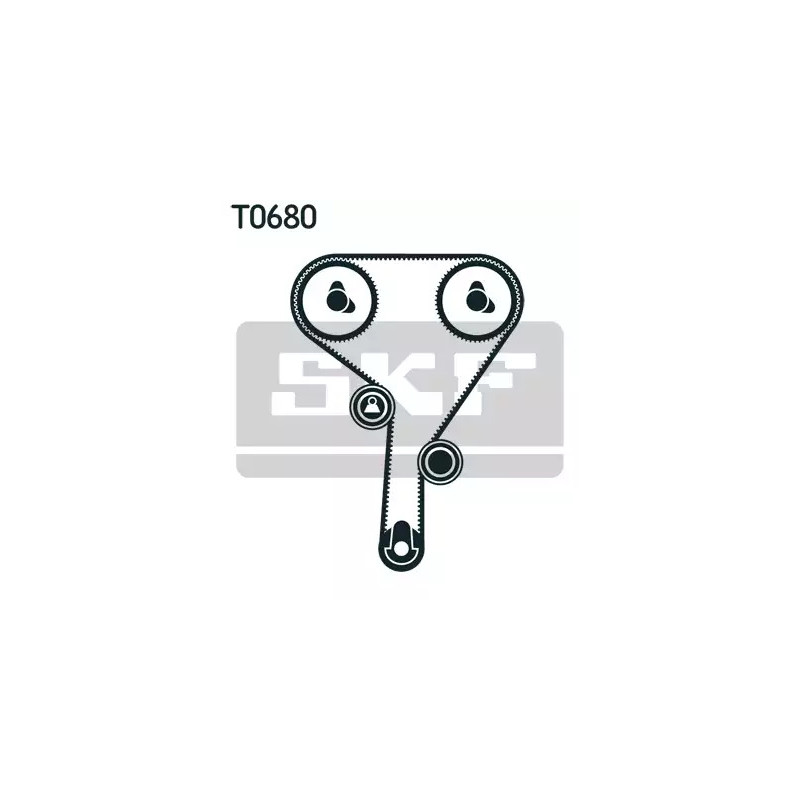 Paskirstymo diržo komplektas  SKF VKMA 05260