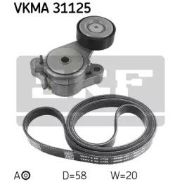 Diržų komplektas  SKF VKMA 31125