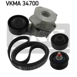 Diržų komplektas  SKF VKMA 34700