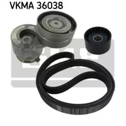 Diržų komplektas  SKF VKMA 36038