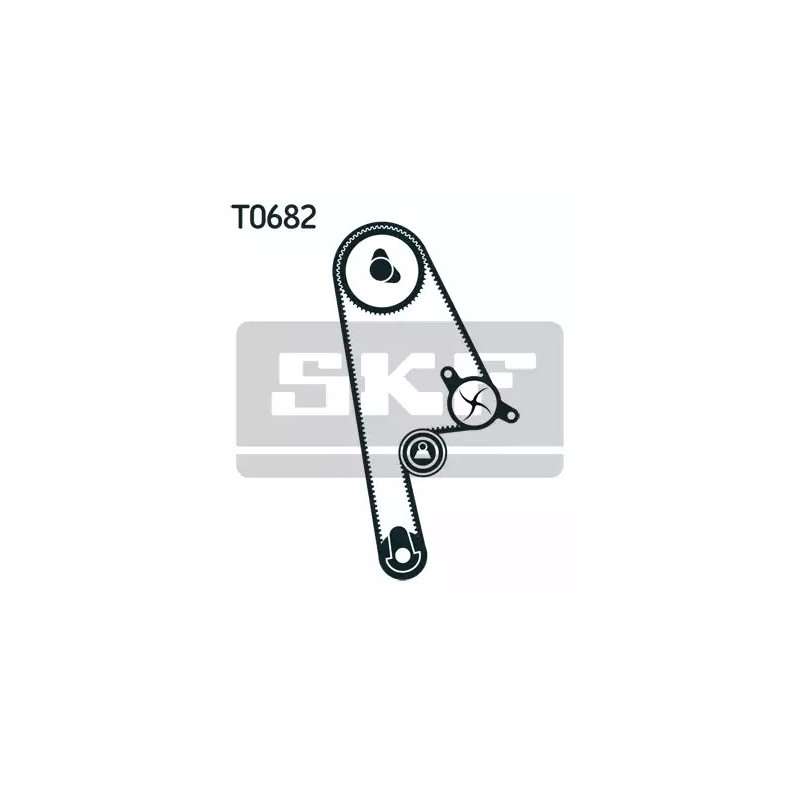 Paskirstymo diržo komplektas  SKF VKMA 93006