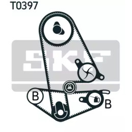 Paskirstymo diržo komplektas  SKF VKMA 93011