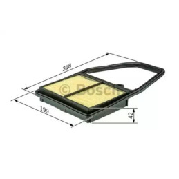 Oro filtras  BOSCH 1 457 433 322