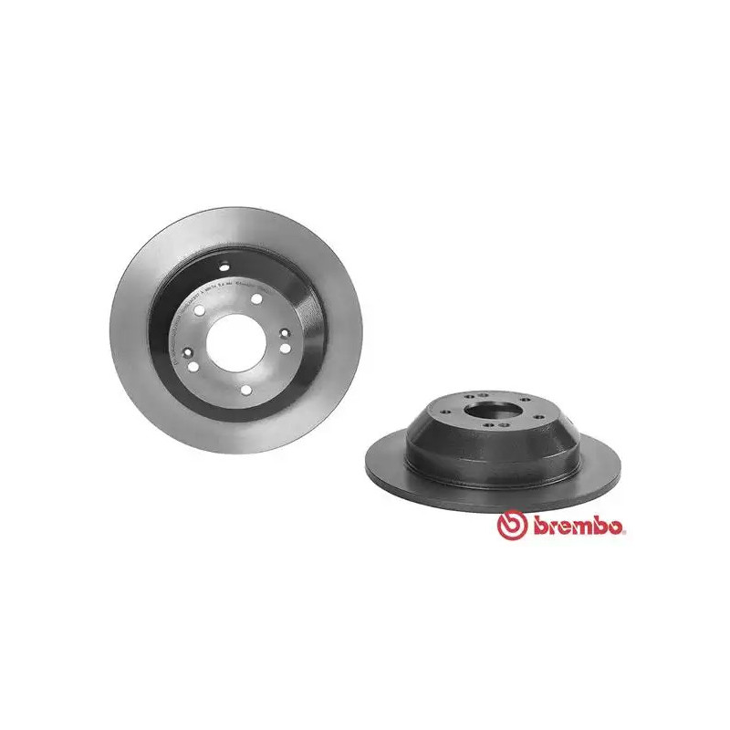 Stabdžių diskas  BREMBO 08.B605.11