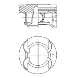 Stūmoklis KOLBENSCHMIDT 41492600