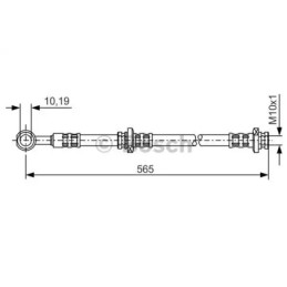 Stabdžių žarnelė  BOSCH 1 987 476 132