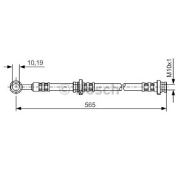 Stabdžių žarnelė  BOSCH 1 987 476 133